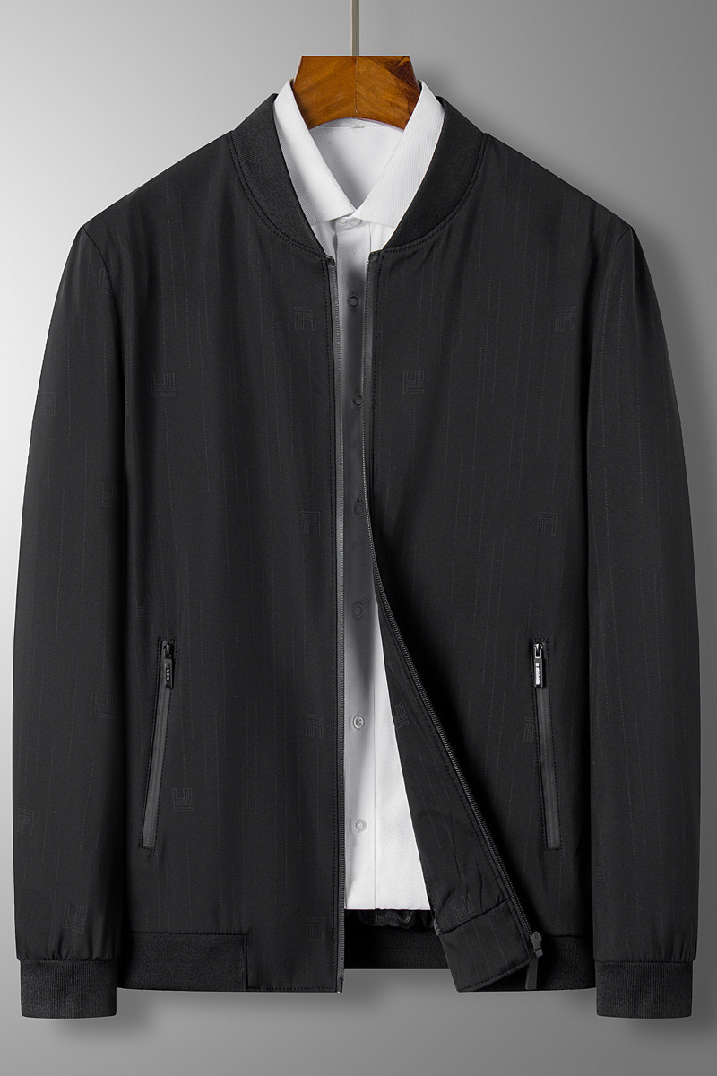 2205/新款商务夹克男中青年爸爸装薄款棒球服外套运动服,男装夹克,星座1216（原钱塘722）