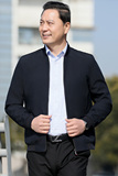 2105/老人春季薄款夹克衫中老年新款外套棒球服男装，男装夹克，星座1216（原钱塘722）