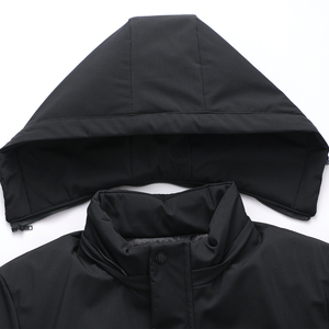 2188/P95爸爸冬装服中老年男装休闲商务宽松大版保暖父亲袄图片