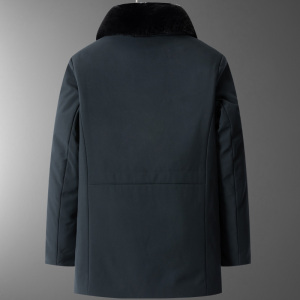 大爆版主推！8828/P150 中老年人可脱内胆加绒加厚棉服爸爸棉袄男图片