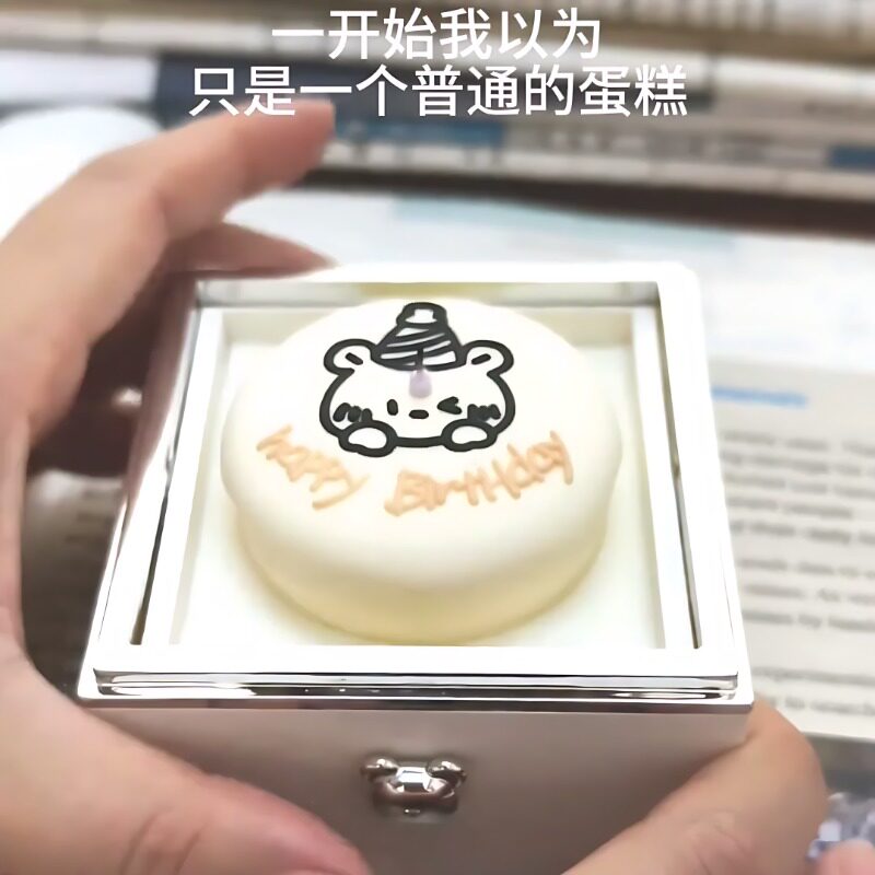 旋转式惊喜戒指盒｜高级翻转设计图片