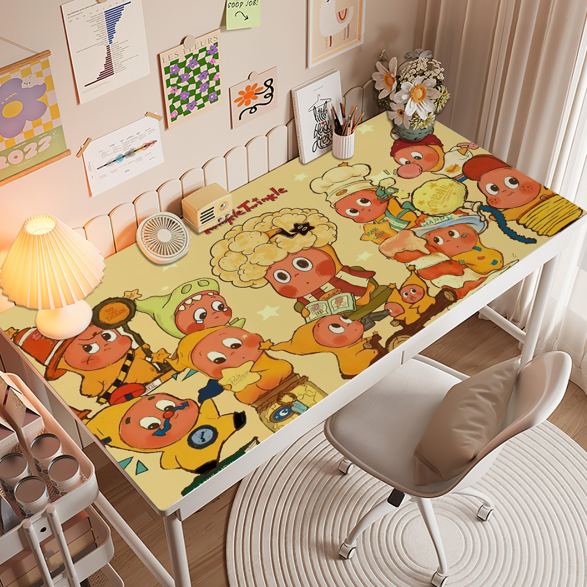 星星人卡通超大号可爱卡通办公学习宿舍电脑桌垫键盘垫加厚定制,居家布艺,桌布,淘宝优惠券,粉丝福利购,淘宝优惠卷