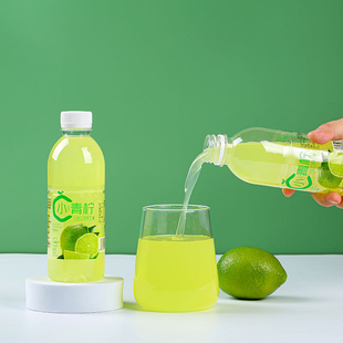低卡0脂 瓶装 小青柠果味饮料冰镇新鲜饮品商超网红爆款 酸甜360ml