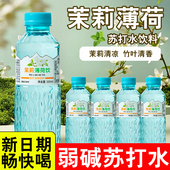 茉莉薄荷水清凉解渴冰镇冷藏口感更佳苏打水饮料 300ml
