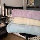 韩式 牛奶绒夹棉床盖榻榻米炕盖毯加厚法兰绒床单家用床垫褥子 冬季