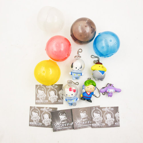 日本扭蛋2020宇宙之旅宇航员HelloKitty大口仔PC肉桂狗布丁狗