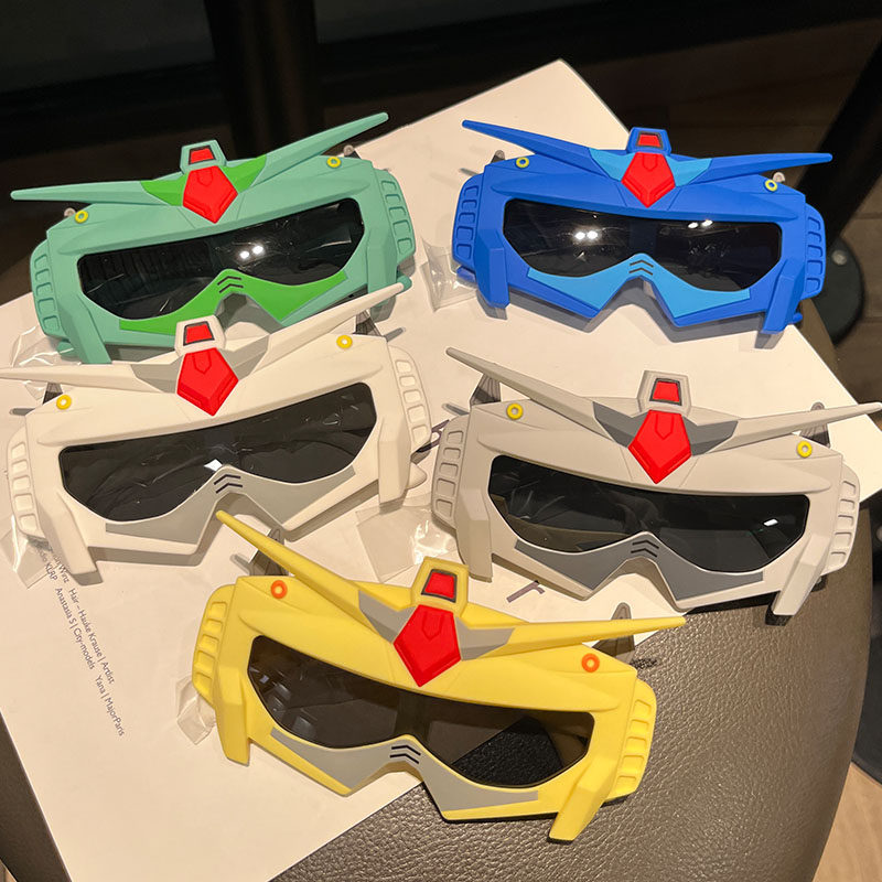 儿童太阳镜男童变形金刚防晒墨镜小男孩潮时尚眼镜宝宝卡通遮阳镜