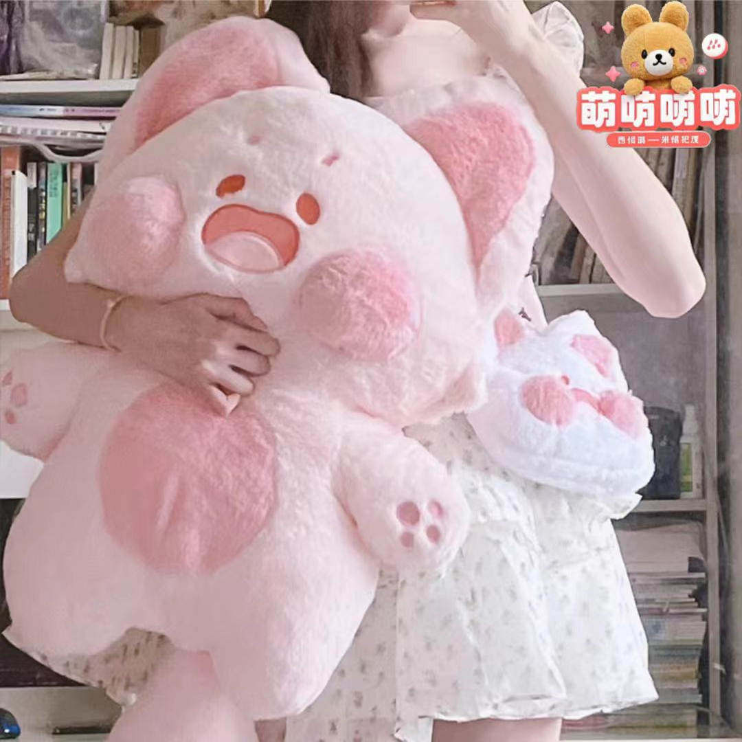 嘟嘟喵嘟嘟猫毛绒玩具玩偶公仔娃娃睡觉抱枕送女友生日礼物公仔猫图片