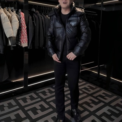 其他都市连帽日常常规时尚羽绒服