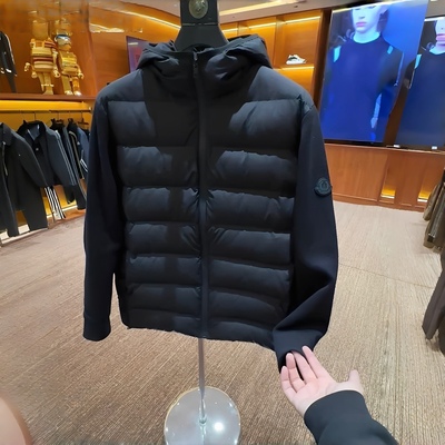 秋冬新款男士连帽高端羽绒服外套