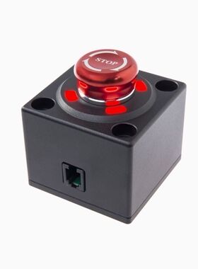 SIMAGIC速魔 P-STP急停开关赛车模拟器直驱基座多孔安装一键暂停