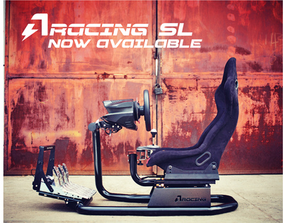 AZRACING Сиденье рулевого колеса симуляции сиденье T500/TX/T300/CSW/G29/G27/G25