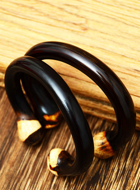 无节鸡血藤手镯小众情侣