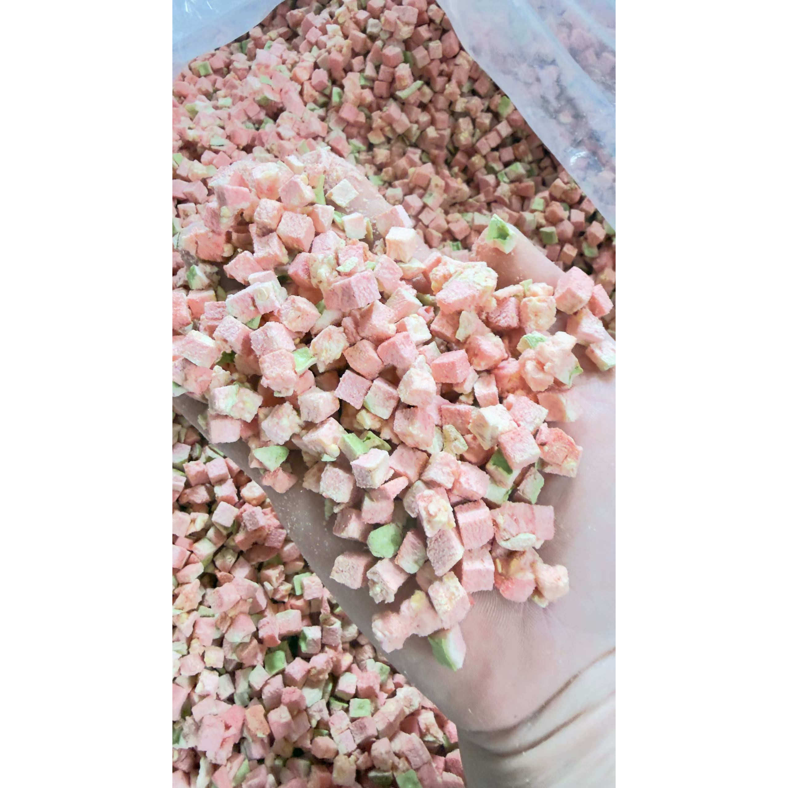 冻干红心芭乐丁番石榴果肉新鲜速冻芭乐水果烘焙胭脂红袋装商用