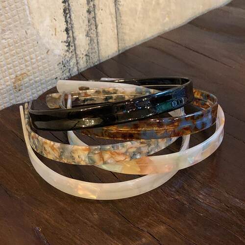 法式小众细边醋酸发箍女日常外戴