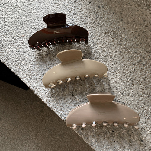 chicaddblack秋冬暗色系抓夹