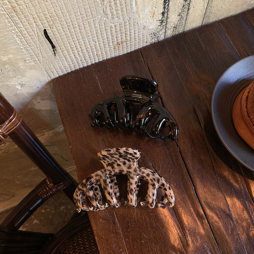 独特漂亮玳瑁抓夹超大发量多