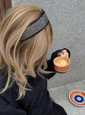 绝美重工满钻 宽边特别好看的发箍头饰女高级感轻奢发卡头箍发饰