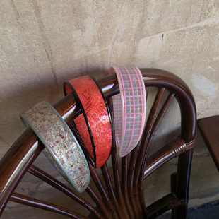 带齿防滑洗脸头箍 高级感洋气时尚 日常外戴 小众宽边醋酸发箍女款