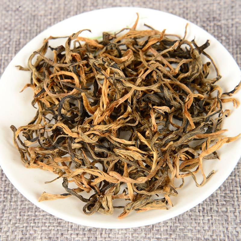 2026年滇红红茶茶叶云南凤庆古树茶蜜香金曲红半曲滇红茶1斤