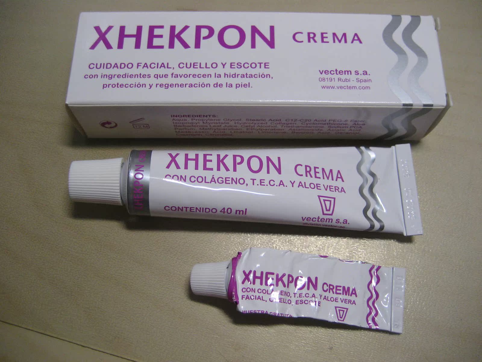 胶原蛋白颈纹霜Xhekpon