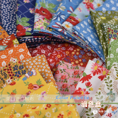 美国进口棉布 MODA出品 手工拼布 Color Palette 调色盘E2