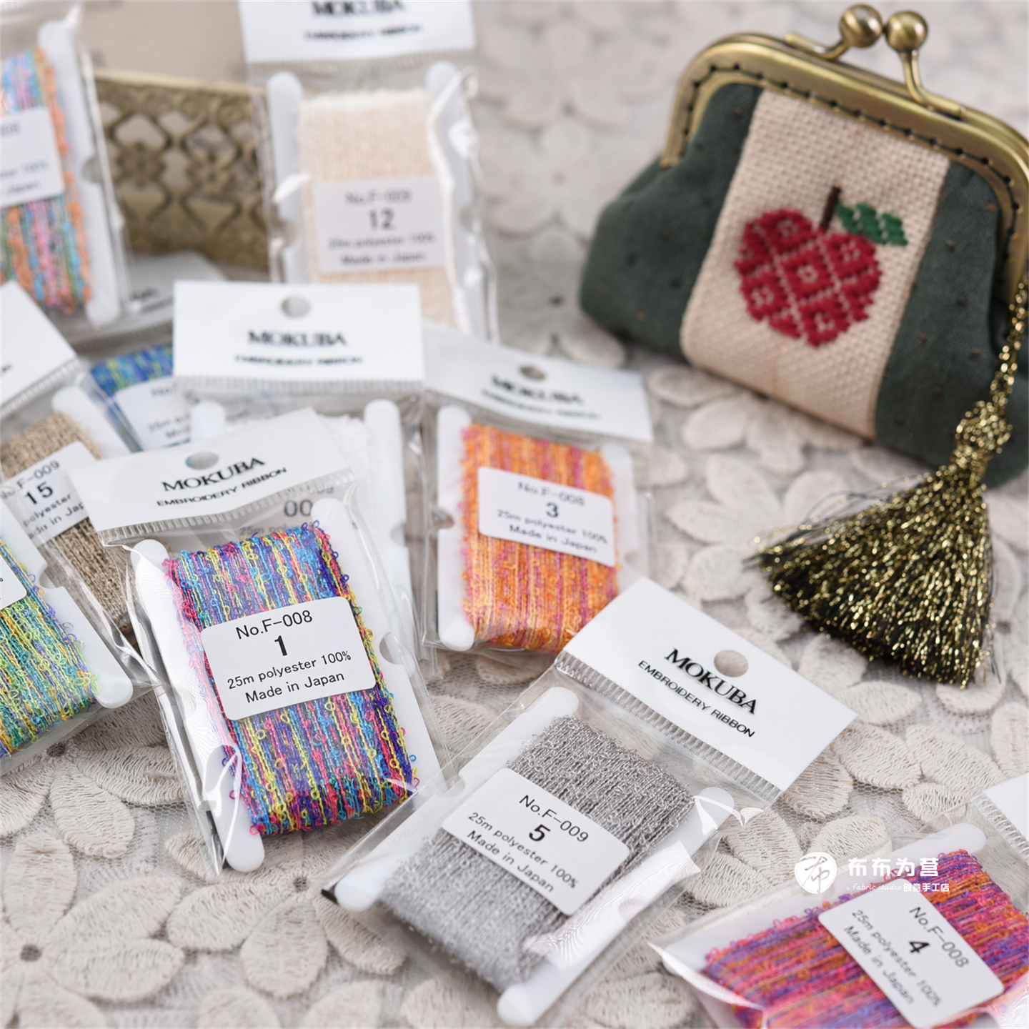 日本进口mokuba木马流苏线