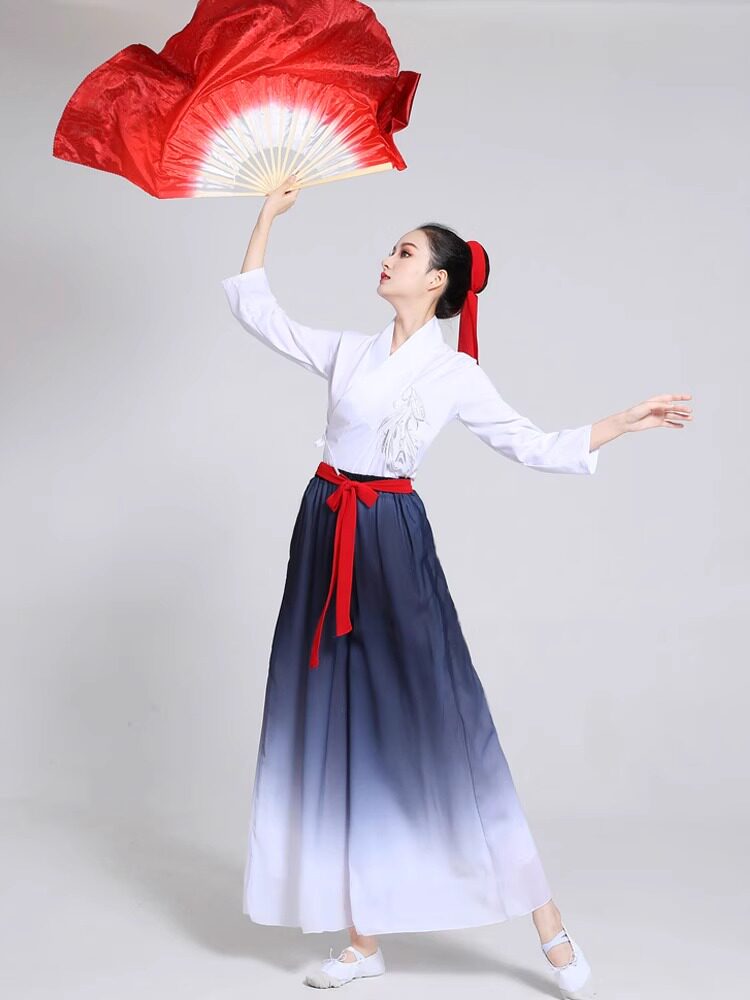 夏辉同款古典扇子舞蹈