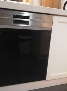 适用西门子SJ53hs00kc洗碗机门板黑白色可定制个性尺寸SJ55ZS00MC