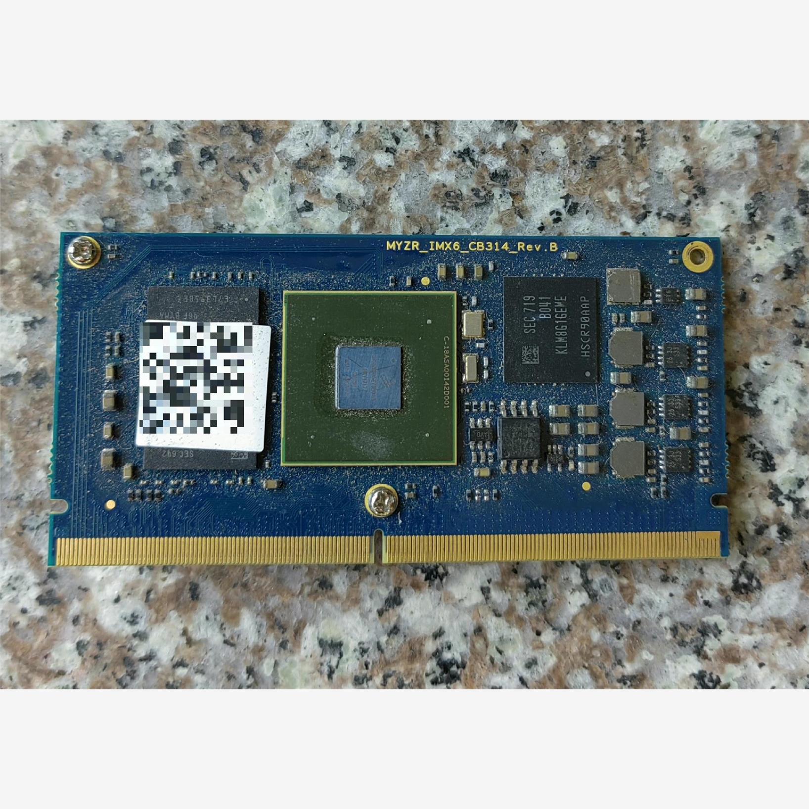 MYZR＿ⅠMX6＿CB314＿ReⅤ，B工业级核心板，拆机议价