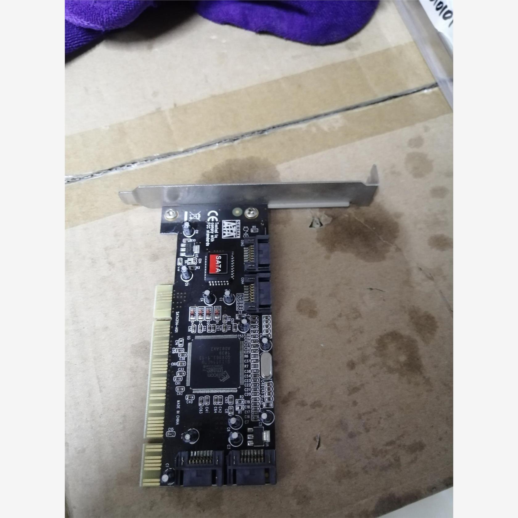 西霸阵列卡扩展卡FG-SA3114-4I PCI转SATA扩议价