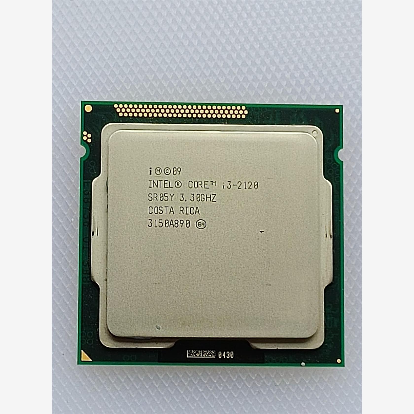INTEL英特尔CPU酷睿i3-2120，主频3.3GHz。议价