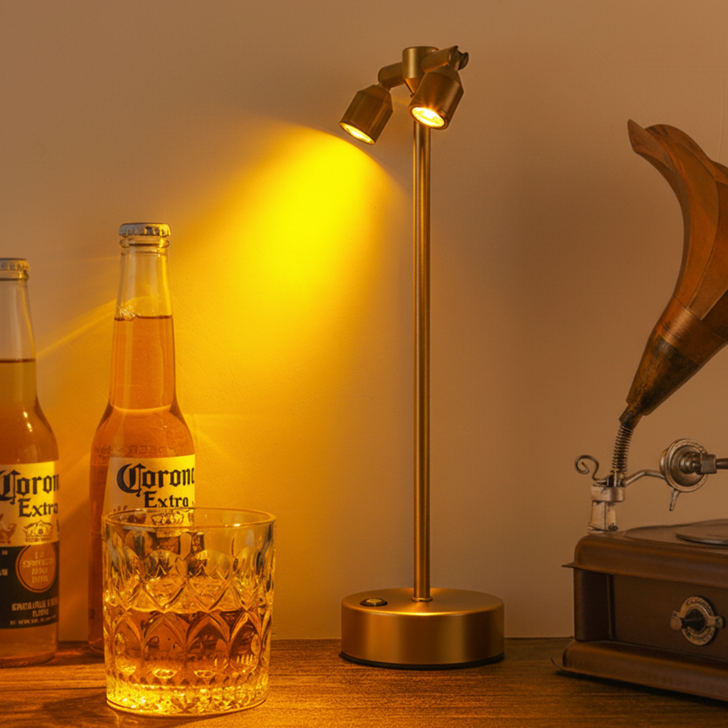 充电酒吧台灯户外餐厅氛围灯小夜灯清吧夜市射灯摆摊气氛灯桌灯