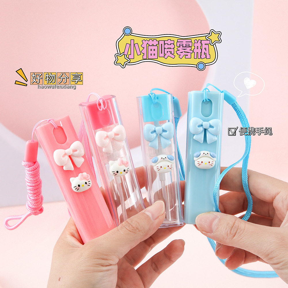 可爱小猫喷雾瓶学生化妆水分装瓶卡通香水酒精喷壶小喷瓶,包装,日化包装,淘宝优惠券,粉丝福利购,淘宝优惠卷