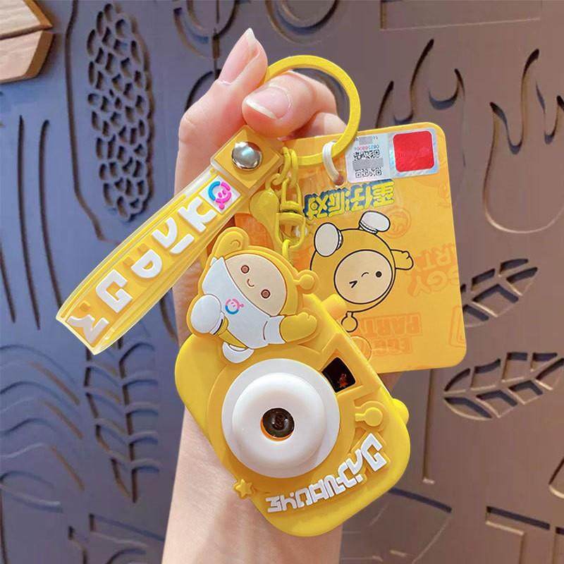 正版蛋仔派对照相机造型钥匙扣创意汽车包包钥匙链公仔挂件