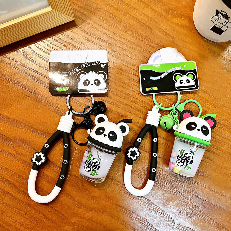 亚克力入油熊猫奶茶杯挂件女精致漂流挂件情侣包包挂饰,宠物/宠物食品及用品,挂饰/挂牌,淘宝优惠券,粉丝福利购,淘宝优惠卷