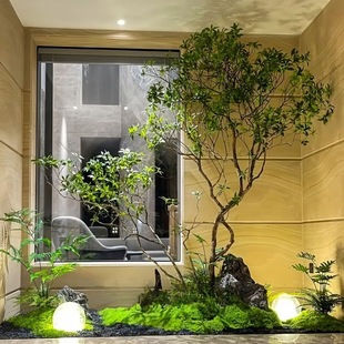 仿真绿植马醉木室内客厅装饰造景大型假树橱窗摆件大型绿植