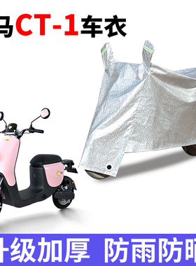 适用于立马CT1电动车防晒车衣TDS20Z防风防雨套防尘遮阳遮雨罩