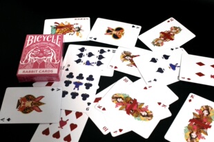 花花扑克原创 十二生肖 - 2023兔年收藏扑克牌 BICYCLE 扑朔迷离