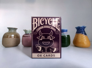 花花原创 十二生肖2021牛年纪念款地辟于丑BICYCLE单车限量扑克牌