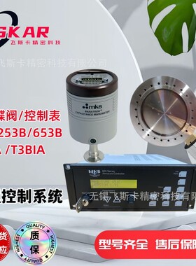MKS 653B-21592 蝶阀 排气节流蝶阀 法兰式接口