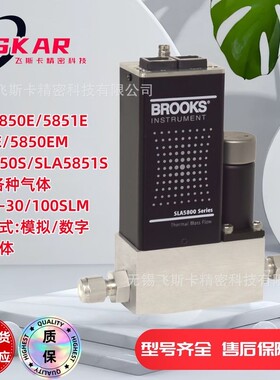 BROOKS流量计 5860S质量流量控制器 数字信号