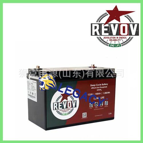 REVOV锂电池 12V.8 100Ah 深循环磷酸铁锂电池