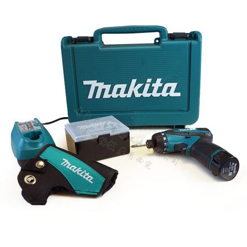 makita牧田DF030DWE充电螺丝刀DF030D电动起子机锂电池电钻电改锥