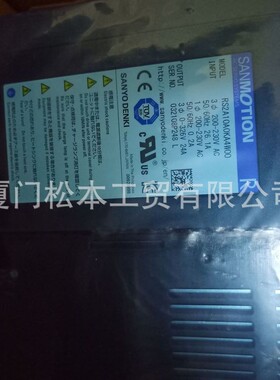 RS2A10A0KA4W00 RS2A15A0KA4 SANMOTION SANYO 三洋驱动器