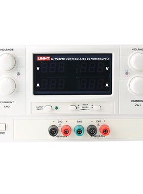 优利德（UNI-T) UTP23010 线性直流电源 双路 30V/10A 100mV/10mA