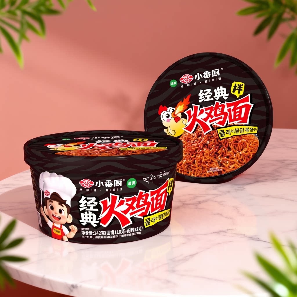 清真小香厨老重庆酸辣粉经典火鸡面兰州牛肉面速食美味