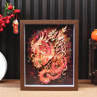 朱雀摆件招财非遗手工艺品文创公司开业乔迁礼物高端送新人外国人