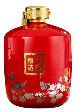云杰高档品鉴陶瓷空酒瓶5斤装釉