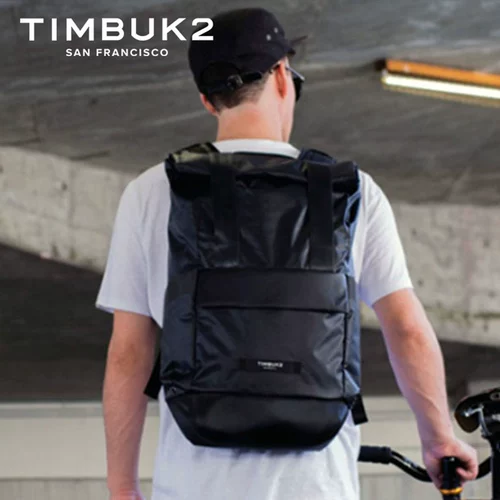 TIMBUK2 Черный рюкзак, ретро трендовый ноутбук, надевается на плечо, 13 дюймов